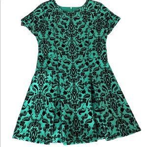 GB girls - Velvet Peplum Long Blouse/Dress